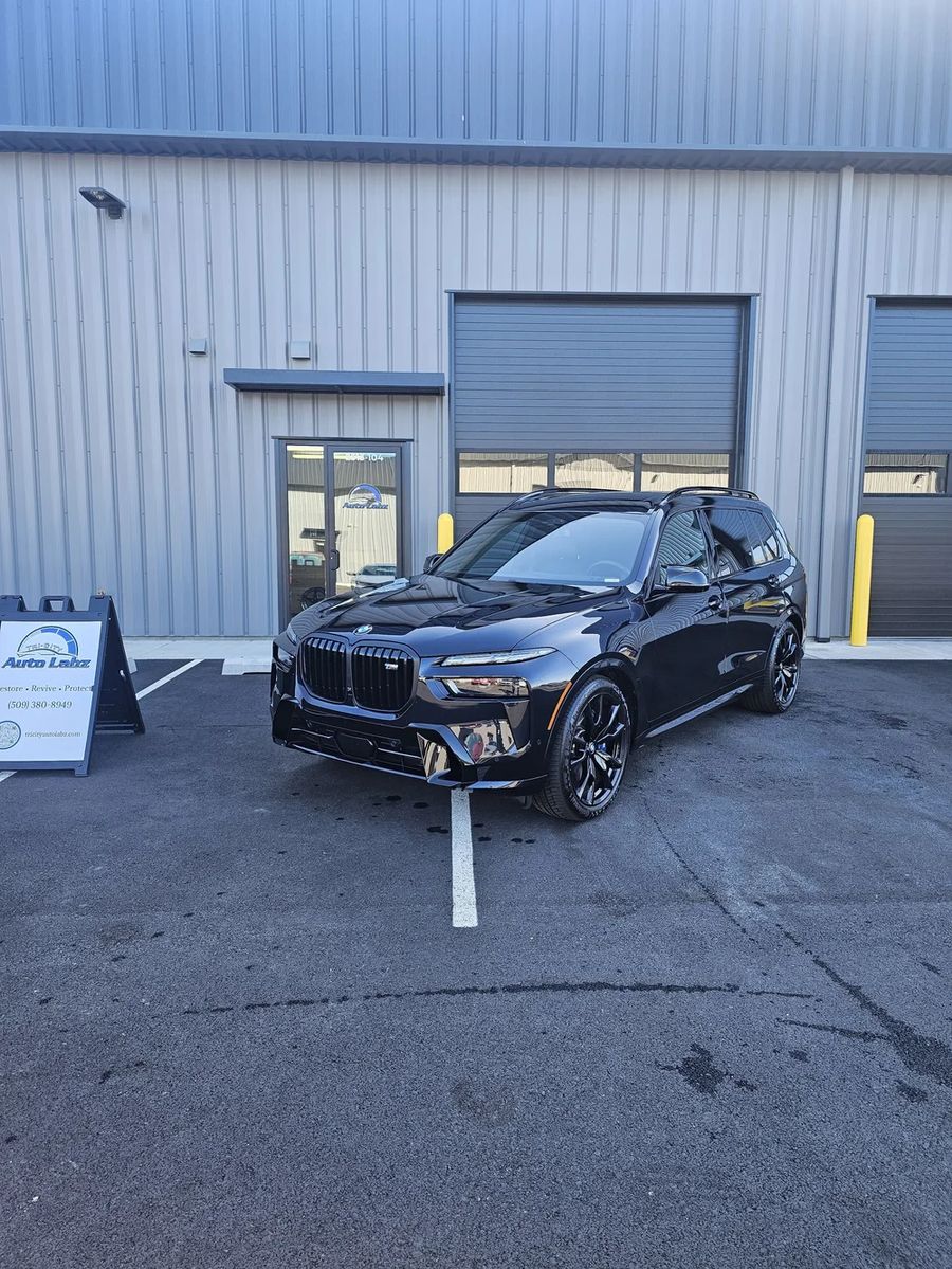 BMW X7 outside Tri City Auto Labz